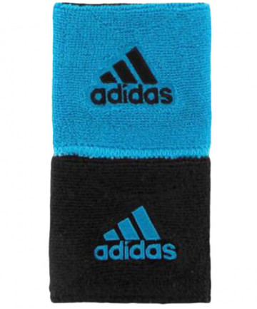 Adidas Interval Reversible Wristband Small Blue/Black 5132190