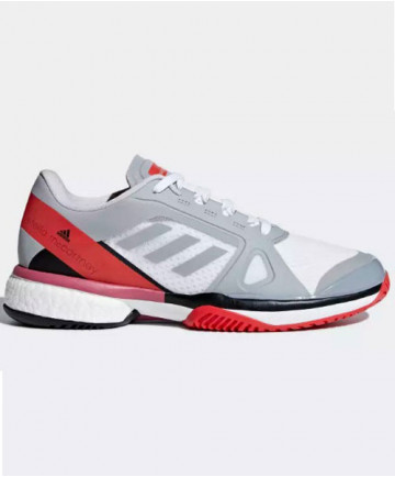 Adidas Women's Barricade Boost Shoes by Stella McCartney Grey/Red AC8259