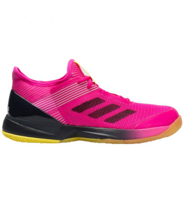 Adidas Women's AdiZero Ubersonic 3 Shoes Pink/Black AH2136
