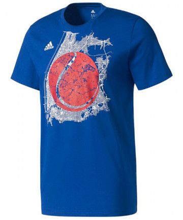 Adidas Men's US Open Graphic Tee Mystery Ink CE7370