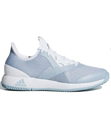 Adidas Women's AdiZero Defiant Bounce Shoes Cloud White / Ash Grey CG6350