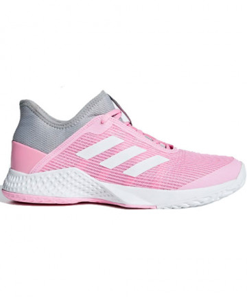 Adidas Women's AdiZero Club Shoes Light Granite / True Pink CG6363