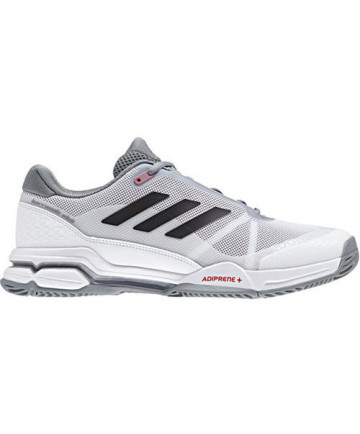 Adidas Men's Barricade Club Shoes White/Core Black/Grey CM7782