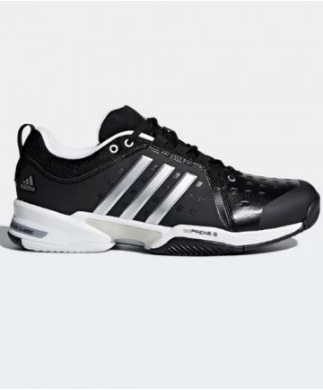 Adidas Men's Barricade Classic WIDE 4E Shoes Black CP8694