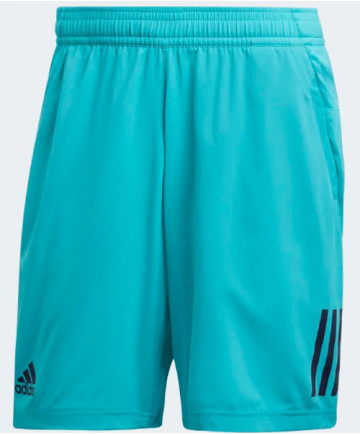 Adidas Men's 3 Stripes Club Shorts Hi-Res Aqua D93661