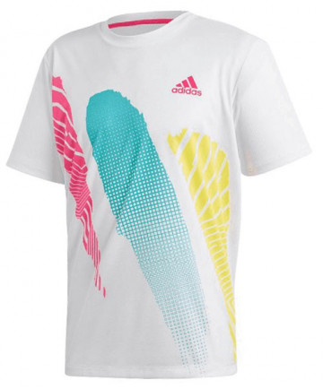 Adidas Men's Seasonal Graphic Tee T-Shirt White DM7595