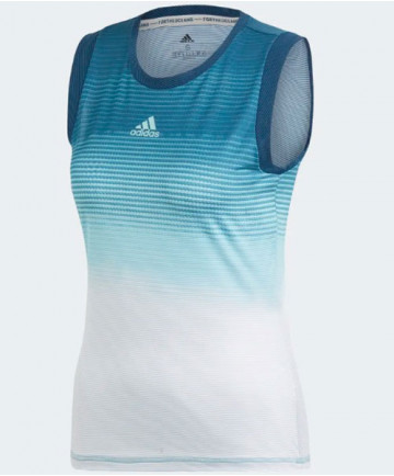 Adidas Women's Parley Tank Blue Spirit / White DP0268