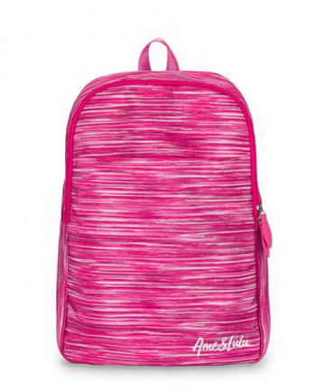 Ame & Lulu Drop Shot Pickleball Backpack- Pink Grunge DSPBB191