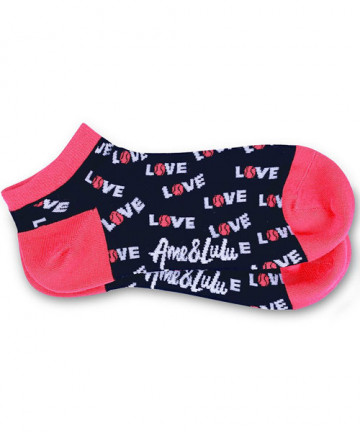 Ame & Lulu Meet Your Match Socks Pink SOCKS118