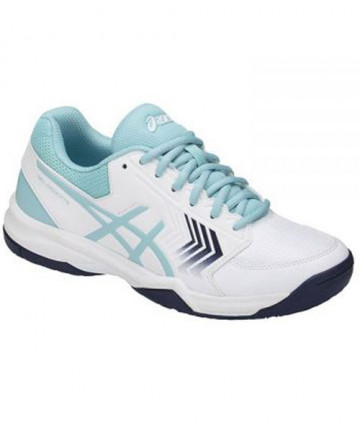 Asics Women's Gel Dedicate 5 Shoes Blue/White E757Y-0114
