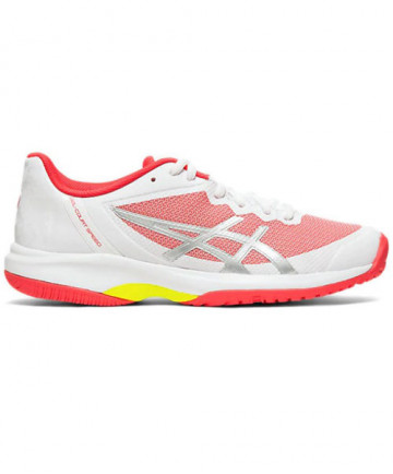 Asics Women's GEL Court Speed Shoes White / Laser Pink E850N.110