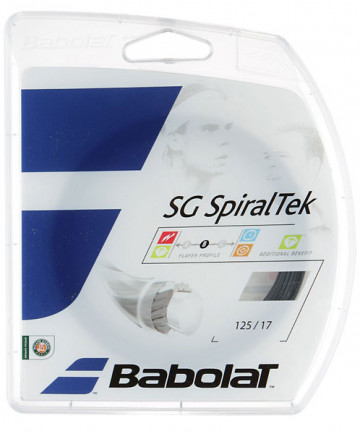 Babolat SG Spiraltek 17 String Black 241124-105-17