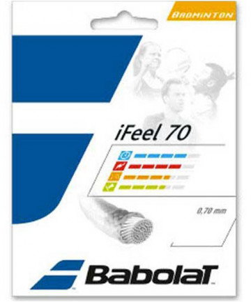Babolat IFeel 70 Badminton String White 241129-101