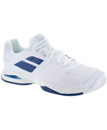 Babolat Men's Propulse Blast AC Shoes White/Blue 30S18442-1005