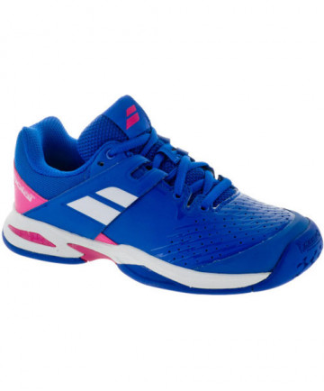 Babolat Junior Propulse All Court Shoes Blue/Pink 32S18478-4027