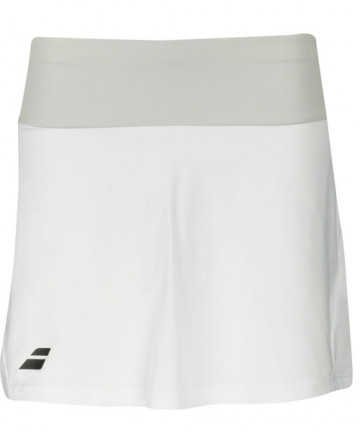 Babolat Women's Core 14 Inch LONG Skirt White 3WS18082-000