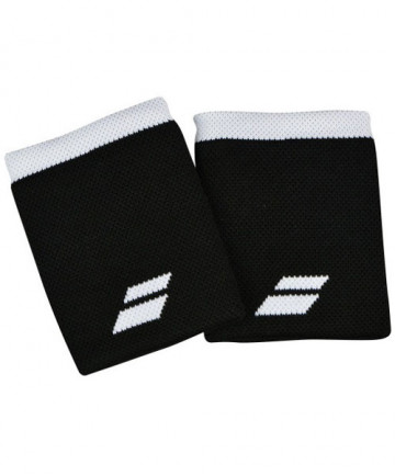 Babolat Logo Jumbo Wristband Black/White 5US18262-2001