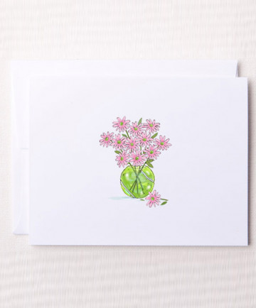 Bloom Designs Tennis Note Cards Ball Vase Notes-BV