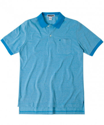 Boast Men's Soft Color Polo Medium Blue 151100009-00270