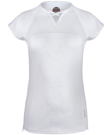 Bolle Club Whites Cap Sleeve Top White 8760-0110