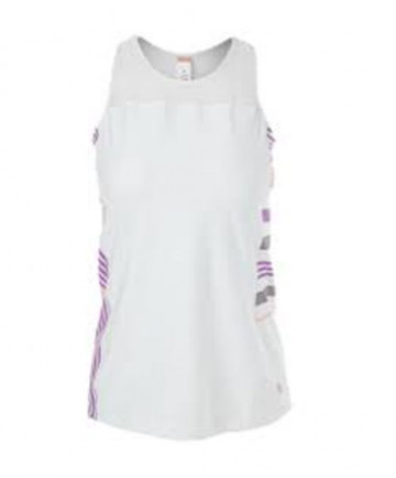 Cross Court Violet Dreams Racerback-White 8449-0110