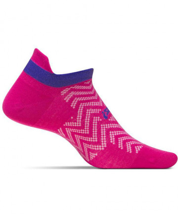 Feetures! HP Ultra Light No Show Tab Pink Socks, Medium FA550932