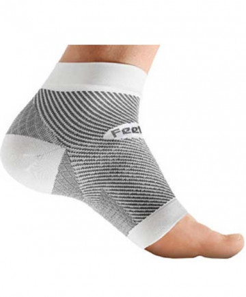 Feetures! Plantar Fasciitis Sleeve White L/XL
