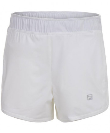 Fila Girls' Double Layer Knit Shorts White TG151JW5-100