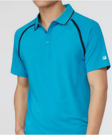 Fila Men's Break Point Polo Blue Danube TM173WJ6-940