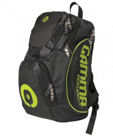 Gamma Pickleball Backpack Bag Black/Green SGPBP00