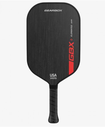 Gearbox GBX 8.5oz Pickleball Paddle Black/Red 1PGBX-1