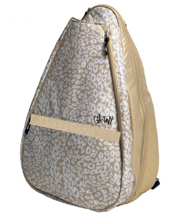 Glove It Uptown Cheetah Tennis Backpack Bag TR229