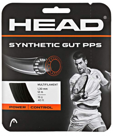 Head Synthetic Gut PPS 16 Black 281065K