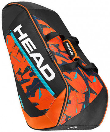 Head Radical 9R Supercombi Bag Black/Orange 283177BKOR