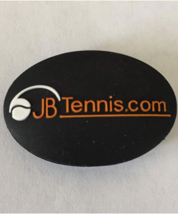 JB's Tennis String Dampener Oval Black/Orange DAMPOVBKOR
