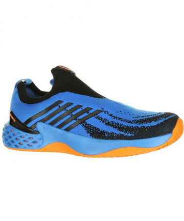 K-Swiss Men's Aero Knit Shoes Brilliant Blue / Neon Orange 06137-427