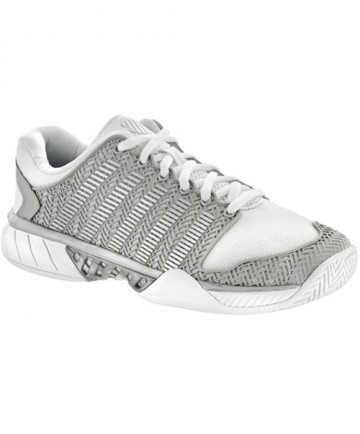 K-Swiss Women's Hypercourt Express Shoes White/Silver 93377-153