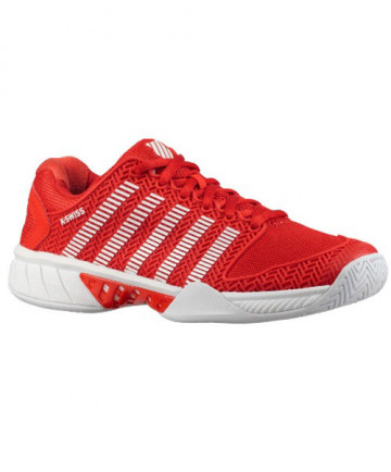 K-Swiss Women's HyperCourt Express Shoes Fiesta Red 93377-812