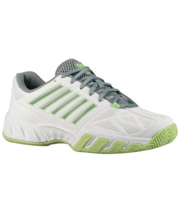 K-Swiss Women's Bigshot Light 3 Shoes White / Paradise Green 95366-171