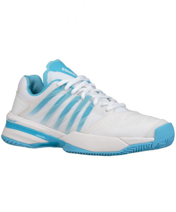 K-Swiss Women's Ultrashot Shoes White/Aquamarine 95648-184