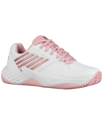 K-Swiss Women's Aero Court Shoes White / Coral Blush 96134-136