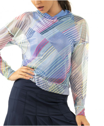 Lucky In Love Count Me In I Sheer Can Longsleeve-Bluemarine Print CT604G73430