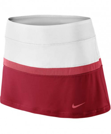 Nike Women's Court Skirt White/Red/Ember 620846-113