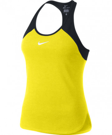 Nike Women's Dry Slam Tank Optic Yellow 728719-741