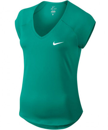 Nike Women's Pure Tennis Top Neptune Green 728757-370