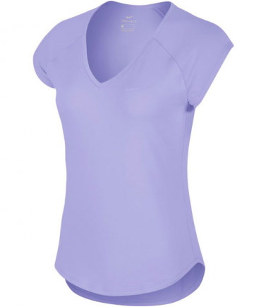 Nike Women's Pure Tennis Top Purple Agate 728757-552