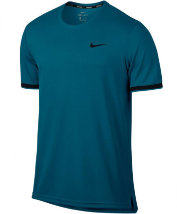Nike Men's Court Dry Team Top Green Abyss 830927-301