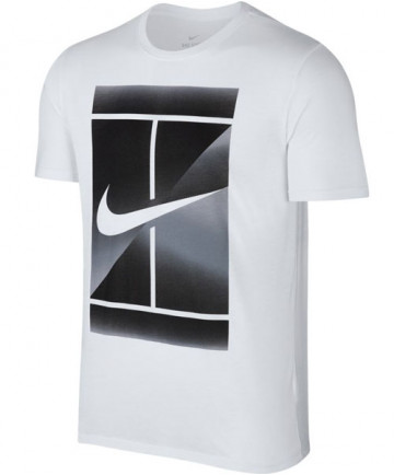 Nike Men's Dry Tennis Tee White 871732-100