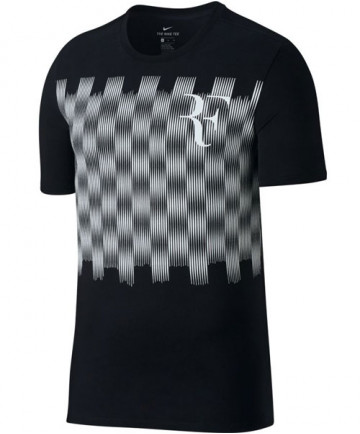 Nike Men's NikeCourt Roger Federer Tee Black 876516-010