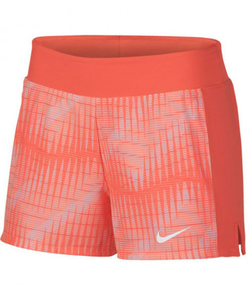 Nike Women's Flex Pure Print Shorts Light While Mango 887450-680